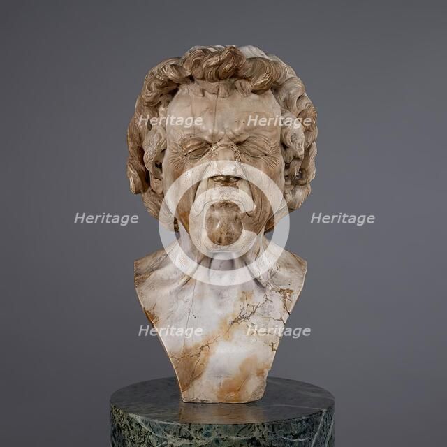 A emaciated old man with sore eyes, 1771/1783. Creator: Franz Xaver Messerschmidt.