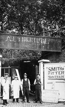 A.Etheridge Builders & Decorators Yard, 38 Holloway Road, London, c1890s. Creator: Unknown