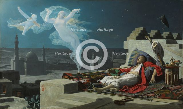 A Eunuch's Dream, 1874. Creator: Jean Lecomte du Nouÿ (French, 1842-1923).
