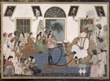 A European, probably Sir David Ochterlony (1758-1825), in Indian dress..., c1820. Creator: Anon