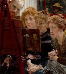 A Family Group, 1896. Creator: Lawrence Alma-Tadema