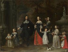 A Family Group, ca 1664. Creator: Coques, Gonzales (1614/18-1684)