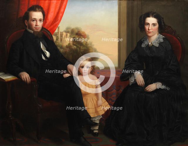 A Family Group, ca. 1850. Creator: Unknown.