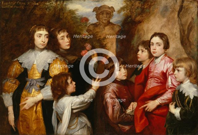 A Family Group, between 1634 and 1635. Creator: Anthony van Dyck.