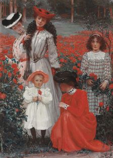 A Family Group, c1898. Creator: Herter, Albert (1871-1950)