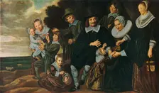 A Family Group in a Landscape 1647-50. Artist: Frans Hals