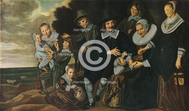 'A Family Group in a Landscape', 1647-50. Artist: Frans Hals.