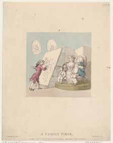 A Family Piece, March 1, 1803., March 1, 1803. Creator: Thomas Rowlandson