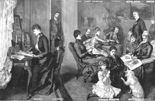 'A Family Re-union at the Castle of Fredensborg, Denmark 1890. Creator: Unknown