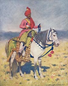 A Famous Dancing Horse - Bombay Chiefs Camp 1903. Artist: Mortimer L Menpes