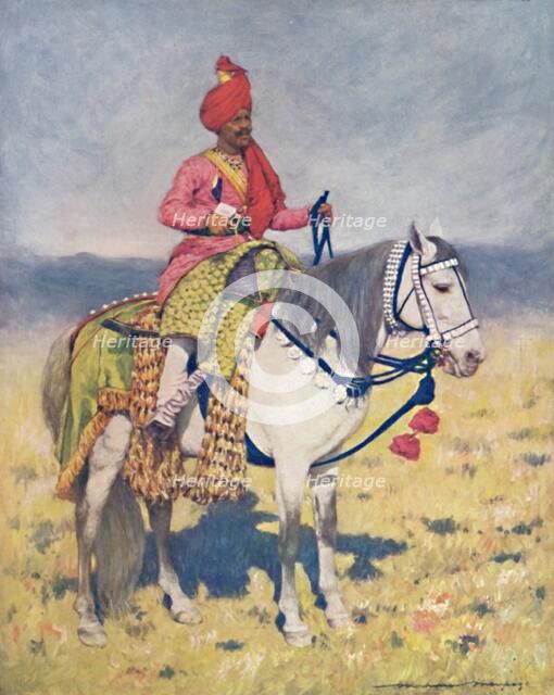 'A Famous Dancing Horse - Bombay Chiefs' Camp', 1903. Artist: Mortimer L Menpes.