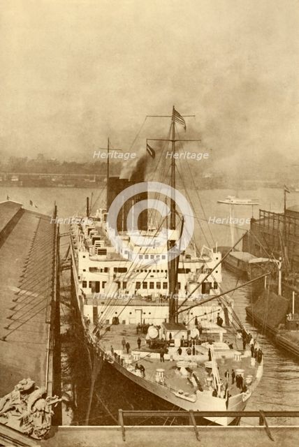 'A Famous French Liner, The "Paris" (34,569 Tons)', c1930. Creator: Unknown.