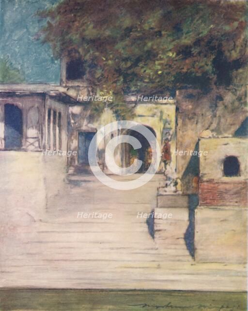 'A Famous Well, Delhi', 1905. Artist: Mortimer Luddington Menpes.