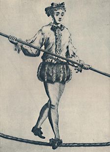 A Famous Tight-Rope Walker of the Seventeenth Century 1942