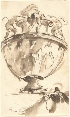 A Fantastic Vase, 1746/1747. Creator: Giovanni Battista Piranesi