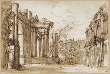 A Fantastic View of an Imperial City, c.between 1740 and 1760. Creator: Giuseppe Valeriani
