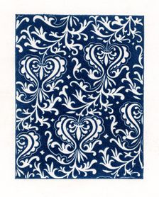 A fabric pattern., 1843