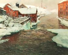 A Factory in Norway. Creator: Frits Thaulow