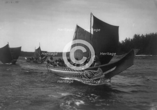 A fair breeze, c1914. Creator: Edward Sheriff Curtis.