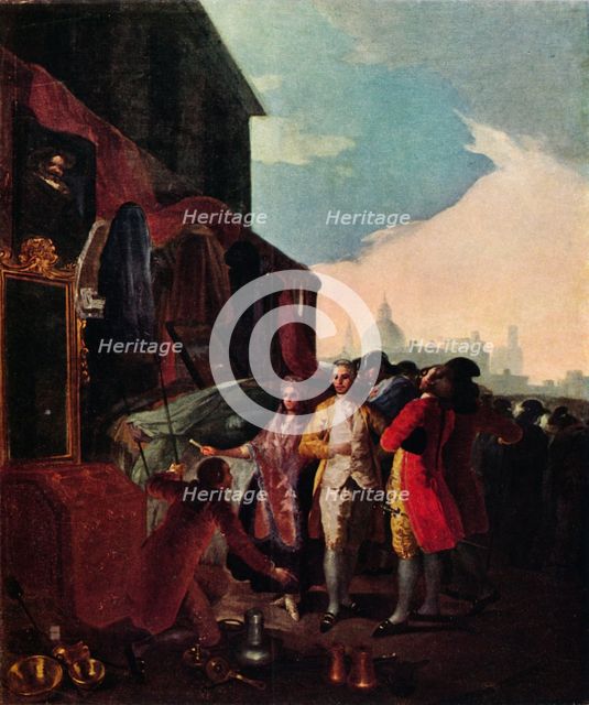 'A Fair in Madrid', 1779 (1939). Artist: Francisco Goya.