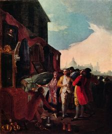 A Fair in Madrid 1779 (1939). Artist: Francisco Goya