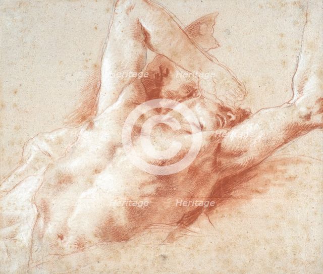 A Fallen Angel, c1752. Creator: Giovanni Battista Tiepolo.