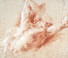 A Fallen Angel, c1752. Creator: Giovanni Battista Tiepolo