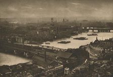 A Farewell Look at Wonderful London from the Cross on St. Paul's Dome c1935. Creator: Unknown
