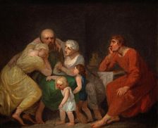 A farewell scene, n.d., c1770-1800. Creator: Nicolai Abraham Abildgaard