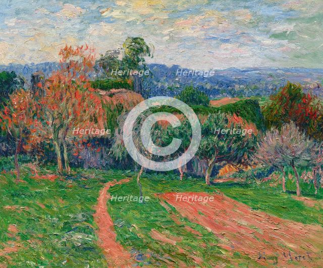 A farm near Pont-Aven, 1902. Creator: Moret, Henry (1856-1913).