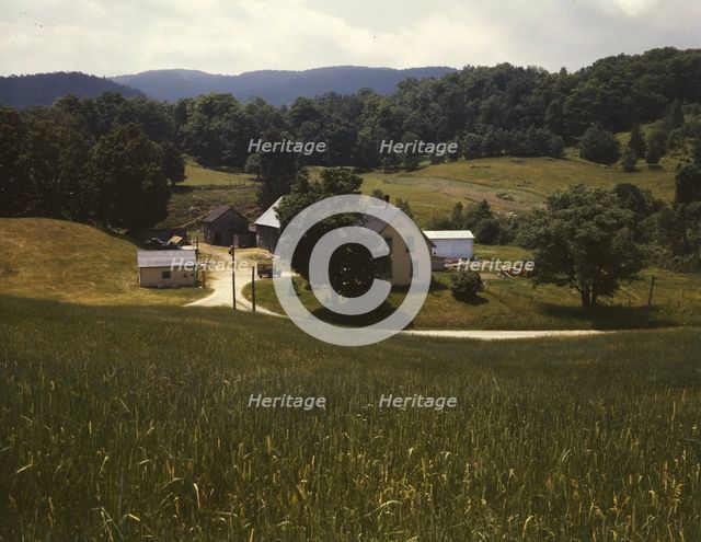 A farm, Bethel, Vt., 1943. Creator: John Collier.