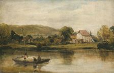 A farm in Normandy 1821-1828. Artist: Richard Parkes Bonington