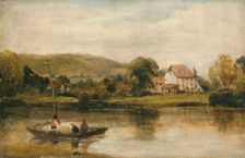 A farm in Normandy 1821-1828. Creator: Richard Parkes Bonington