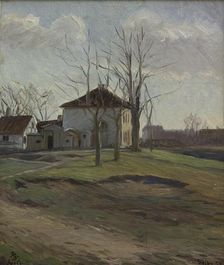 A Farm in Valby, near Copenhagen, 1894. Creator: Albert Gottschalk
