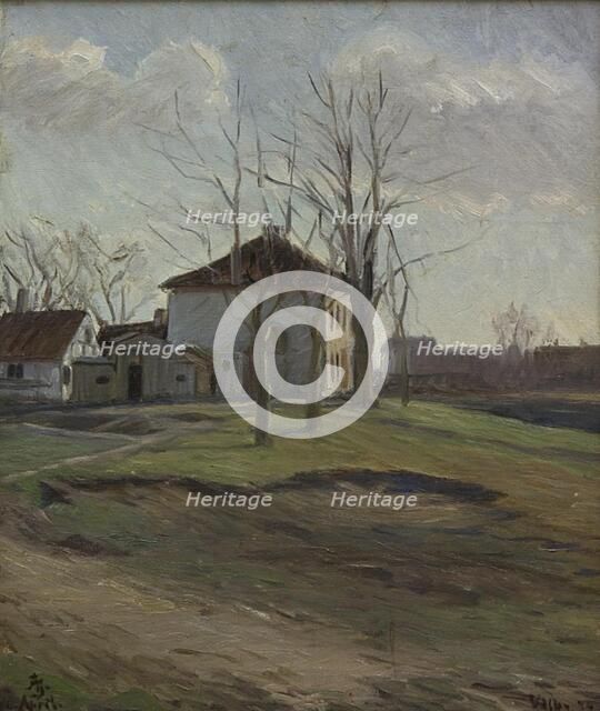 A Farm in Valby, near Copenhagen, 1894. Creator: Albert Gottschalk.