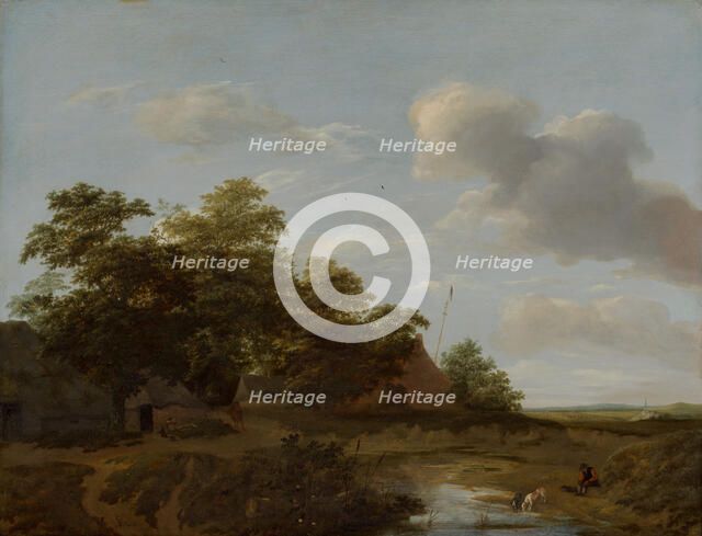 A Farmstead by the Dunes. Creator: Jan van der Meer.