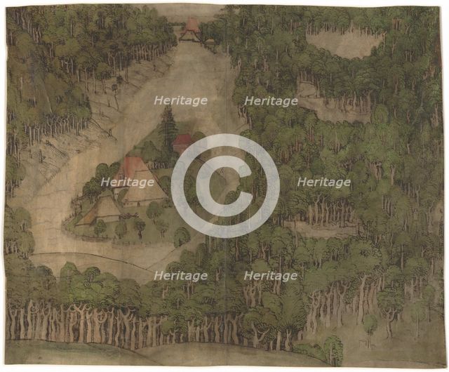 A Farmstead in a Wood, 1500/1510. Creator: Unknown.