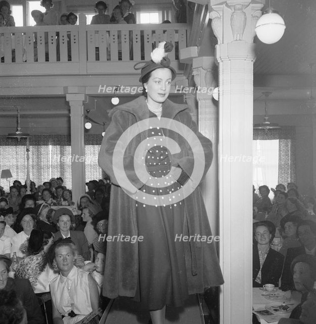 A fashion show, Landskrona, Sweden, 1950s. Creator: Unknown.