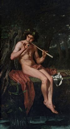 A Faun, 1870. Creator: Francisco Jover y Casanova