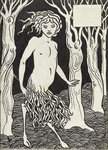A Faun, 1880s. Artist: Aubrey Beardsley