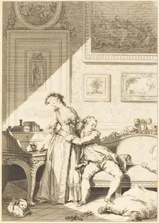 A femme avare, galant escroc. Creators: Antoine Jean Duclos, Jacques Aliamet