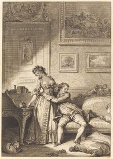 A femme avare, galant escroc. Creators: Antoine Jean Duclos, Jacques Aliamet