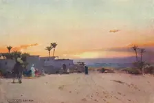 A Fellah Village c1880, (1904). Artist: Robert George Talbot Kelly