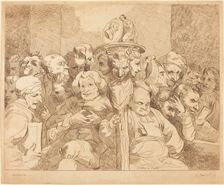 A Fellow of Maudlin, 1784. Creator: Lydia Bates