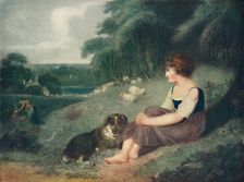 A Fern-Cutter's Child c1800, (1925). Artist: Robert Mitchell Meadows