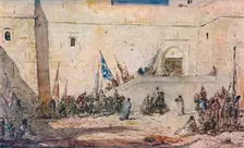 A Festival Day c1910. Artist: Marius Bauer