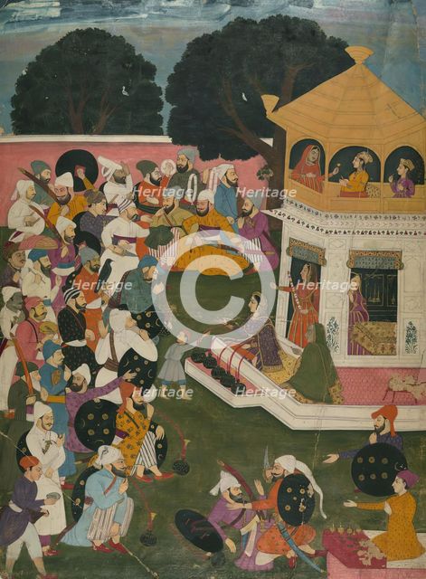 A Festive Gathering, c1163 AH/AD 1750. Creator: Unknown.