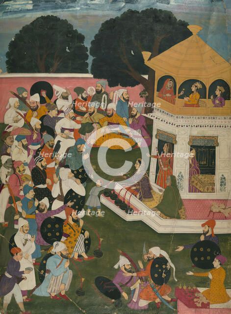 A Festive Gathering, c1163 AH/AD 1750. Creator: Unknown.