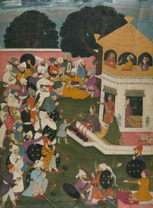 A Festive Gathering, c1163 AH/AD 1750. Creator: Unknown