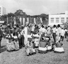 A fete in Algeria, 1957